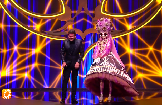 Het Skelet in The masked singer